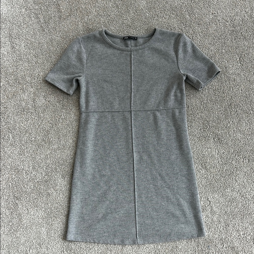 Zara Mini Gray Dress